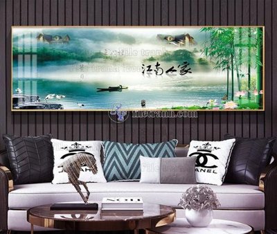 Tải file PSD File tranh hiện đại pha lê gương KF104155 (nguyên layer) để in