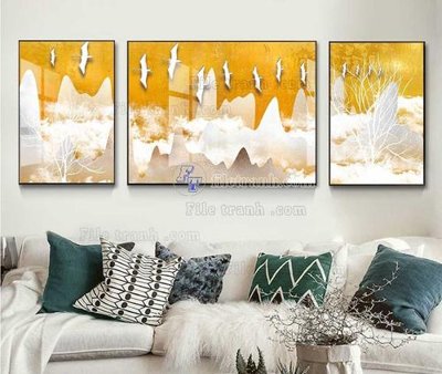 Chi tiết file tranh tráng gương File tranh hiện đại pha lê gương KF104203 (ảnh gốc)