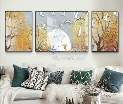 Tải file File tranh hiện đại pha lê gương KF104220 (gốc) in nhanh