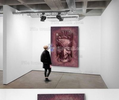 File ảnh File tranh hiện đại pha lê gương KF104281 (gốc) in backdrop sự kiện