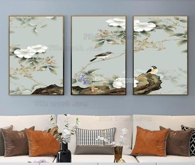 Chi tiết file tranh tráng gương File tranh hiện đại pha lê gương KF104327 (ảnh gốc)