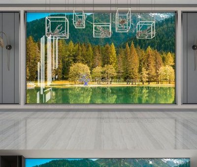 File ảnh File tranh hiện đại pha lê gương KF104335 (gốc) in Hiflex