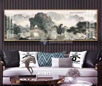 File gốc File tranh hiện đại pha lê gương KF104348 (in ấn) màu sắc trung thực