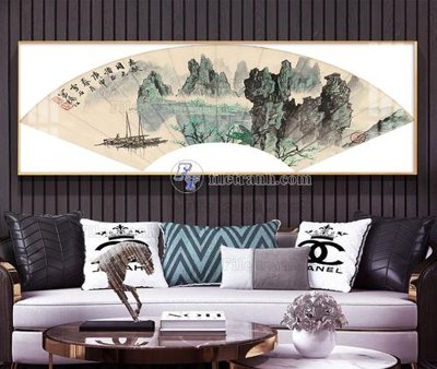 File PSD in ấn File tranh hiện đại pha lê gương KF104350 (chất lượng cao)