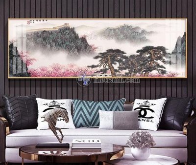 File gốc File tranh hiện đại pha lê gương KF104351 (phong cách) châu Âu