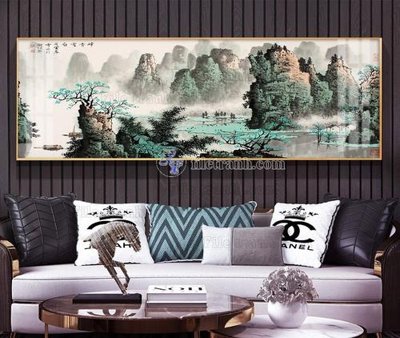 Tải file File tranh hiện đại pha lê gương KF104355 (gốc) làm tranh treo tường