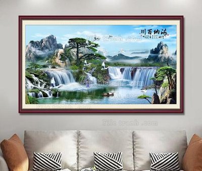 Tải file File tranh hiện đại pha lê gương KF104406 (ảnh gốc) in gạch 3D