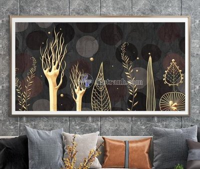 File gốc File tranh hiện đại pha lê gương KF104525 (chuẩn CMYK) cho nhà in