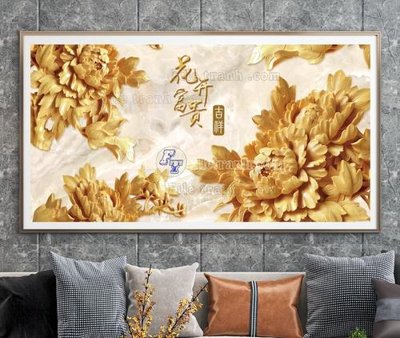 Tải file File tranh hiện đại pha lê gương KF104575 (ảnh gốc) 300dpi File tranh hiện đại pha lê gương KF104575