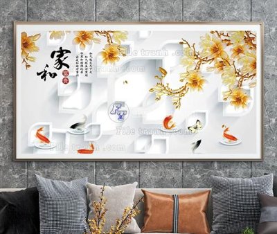 Tải file PSD File tranh hiện đại pha lê gương KF104581 (nguyên layer) để in