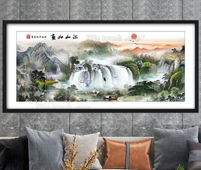 Mua file gốc File tranh hiện đại pha lê gương KF104619 (in ấn) tại Filetranh.com