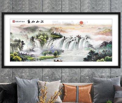 File ảnh File tranh hiện đại pha lê gương KF104620 (gốc) in backdrop sự kiện