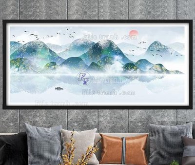 File tranh ảnh gốc File tranh hiện đại pha lê gương KF104647 dùng cho in khổ lớn