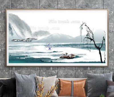 File gốc File tranh hiện đại pha lê gương KF104670 (ảnh chi tiết) để in ấn