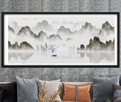 Tải file File tranh hiện đại pha lê gương KF104710 (gốc) để in ấn ngay