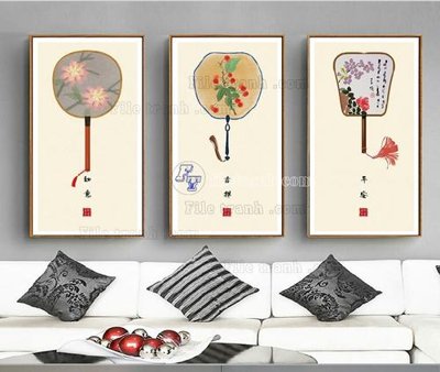 Download file gốc File tranh hiện đại pha lê gương KF104726 (in mica) trong suốt