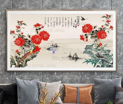 Download file File tranh hiện đại pha lê gương KF104754 (chất lượng in ấn)