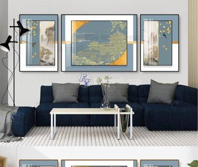 File tranh gốc File tranh hiện đại pha lê gương KF104806 (bản quyền) Filetranh.com