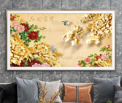 Tải file File tranh hiện đại pha lê gương KF104835 (gốc) in ấn chất lượng