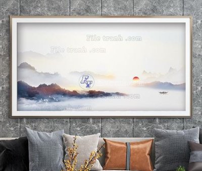 Tải file PSD File tranh hiện đại pha lê gương KF104907 (nguyên layer) để in