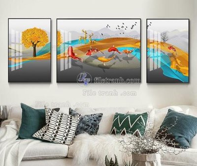 Tải file File tranh hiện đại pha lê gương KF104922 (ảnh gốc) in gạch men