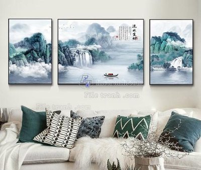 File ảnh File tranh hiện đại pha lê gương KF104961 (gốc) in biển hiệu