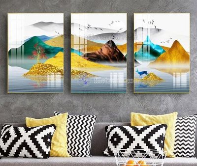 File tranh File tranh hiện đại pha lê gương KF104970 (gốc) phong cách tối giản