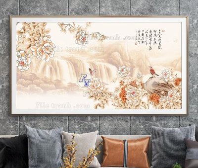 File gốc File tranh hiện đại pha lê gương KF104993 (PNG) không nền chất lượng