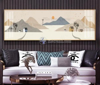 File ảnh gốc File tranh hiện đại pha lê gương KF105001 không vỡ nét