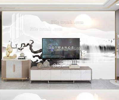 File gốc File tranh hiện đại pha lê gương KF105010 (cho in ấn) từ kho Filetranh