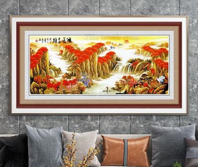 File tranh File tranh hiện đại pha lê gương KF105085 (bản gốc) trang trí văn phòng