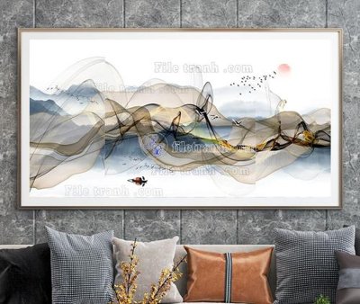 Tải file File tranh hiện đại pha lê gương KF105094 (gốc) làm file tranh quảng cáo