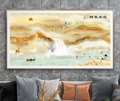 File tranh File tranh hiện đại pha lê gương KF105103 (gốc) in backlit film