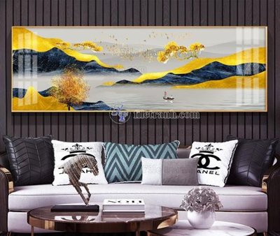 Ảnh gốc File tranh hiện đại pha lê gương KF105108 (độ nét cao) in mica