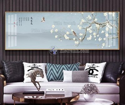 File in ấn chuyên nghiệp File tranh hiện đại pha lê gương KF105147 (file gốc)