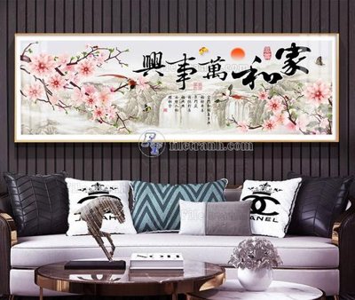 File tranh File tranh hiện đại pha lê gương KF105165 (bản gốc) treo tường