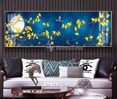 Tải file File tranh hiện đại pha lê gương KF105187 (PSD) cho in tranh 3D