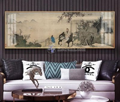 File gốc File tranh hiện đại pha lê gương KF105204 (trang trí) phòng làm việc