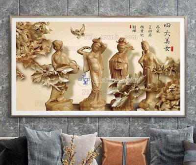 File gốc File tranh hiện đại pha lê gương KF105236 (ảnh rõ nét) để in