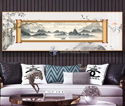 File PSD File tranh hiện đại pha lê gương KF105241 (bản gốc) độ phân giải cao