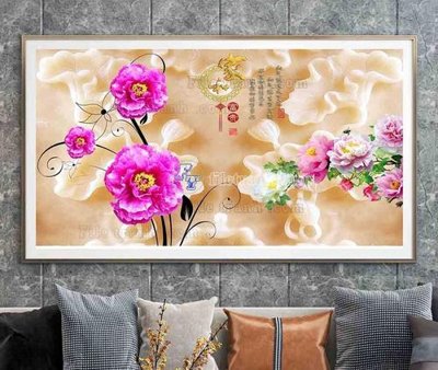 File ảnh File tranh hiện đại pha lê gương KF105269 (gốc) in backdrop sự kiện