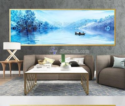 File PSD File tranh hiện đại pha lê gương KF105290 (gốc) cho designer