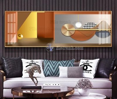 Tải file gốc in lụa File tranh hiện đại pha lê gương KF105382 siêu nét