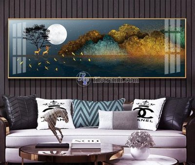 File tranh File tranh hiện đại pha lê gương KF105404 (gốc) in backlit film