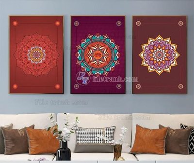 File gốc File tranh hiện đại pha lê gương KF105432 (PSD/TIFF) độ phân giải cao