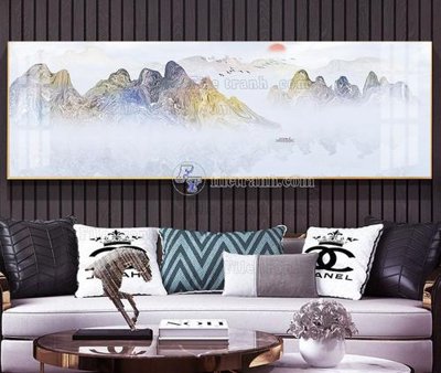 File ảnh File tranh hiện đại pha lê gương KF105449 (gốc) cho trang trí nội thất