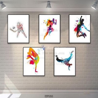 Tệp tin gốc Tranh bộ nhiều tấm KF121 (dùng cho in) Tranh bộ nhiều tấm KF121