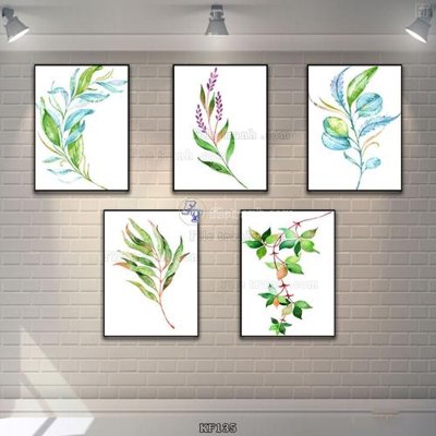 Tải file Tranh bộ nhiều tấm KF135 (gốc) làm tranh treo tường