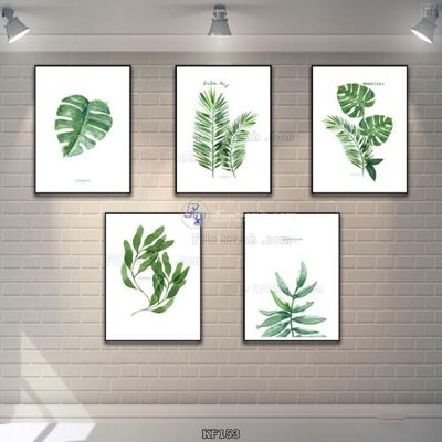 Hình ảnh file gốc Tranh bộ nhiều tấm KF153 cho in UV