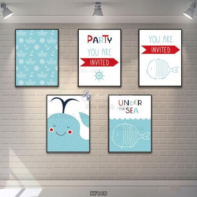 File tranh Tranh bộ nhiều tấm KF168 (ảnh gốc) in trần xuyên sáng